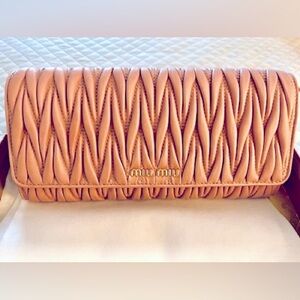 Matelassé nappa leather mini-bag